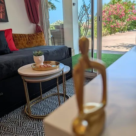 Le Riviera 5 Pers, Terrasse Privee, Acces Piscine Apartman *